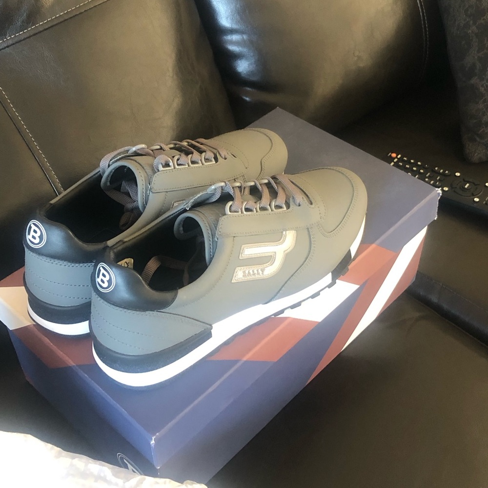 Bally Gavino Leather Sneakers